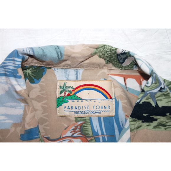 Paradise Found Short Sleeve Button Front Shirt - Picture 5 of 5